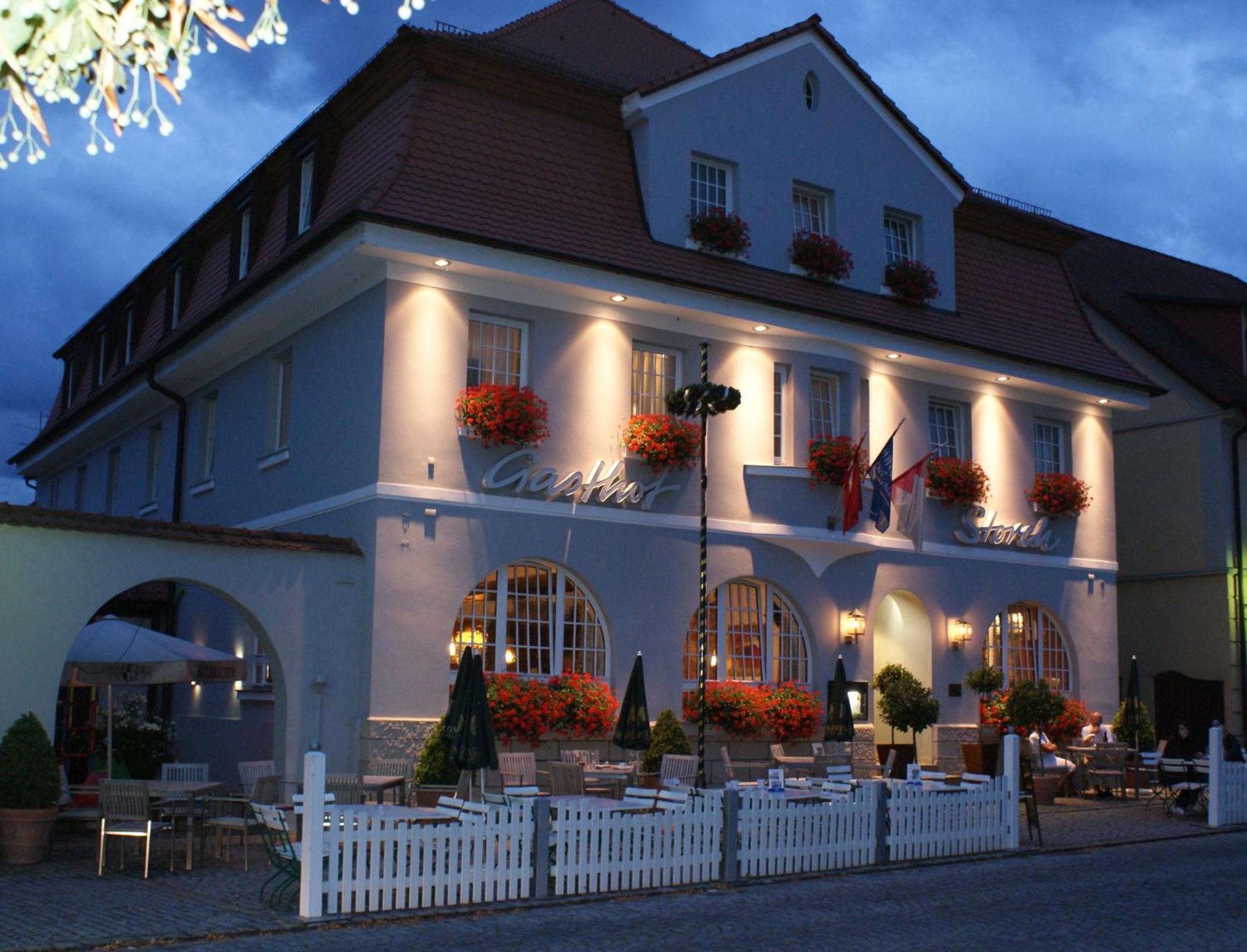 Hotel Gasthof Zum Storch Schluesselfeld Exterior photo